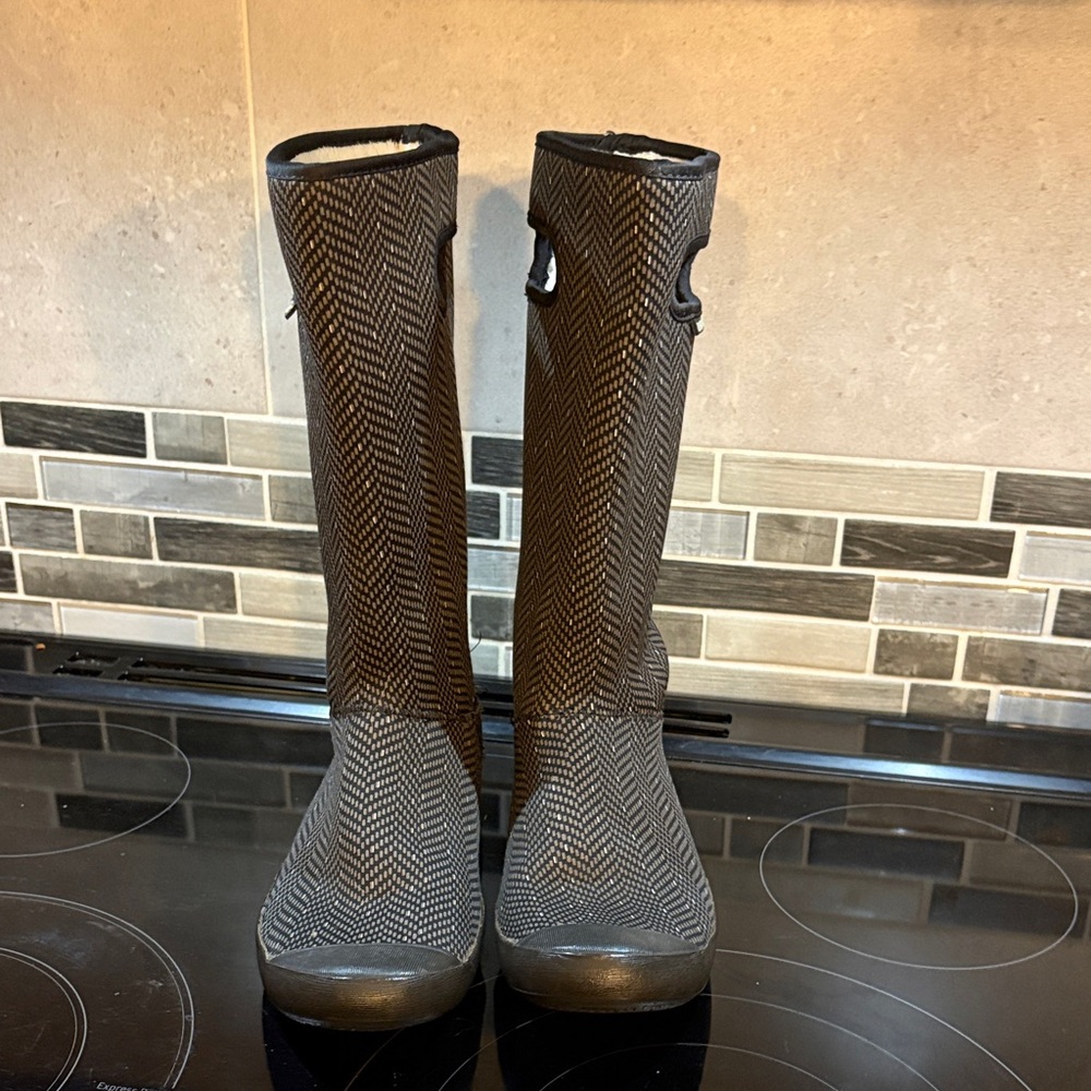 Bogs Women's Herringbone Patterned Winter Boots W… - image 5